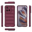 Motorola Edge 50 Neo Wine Red TPU + Flannel Phone Case Magic Shield - 2