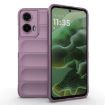 Motorola Moto G35 5G Global Magic Shield TPU Flannel Case Purple - 1