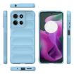 Moto G15 4G Global Magic Shield TPU Flannel Case Light Blue - 3