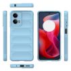Motorola Moto G24 4G Global Magic Shield TPU Flannel Case Light Blue - 3