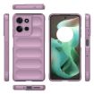 Motorola Moto G75 5G Global Magic Shield TPU Flannel Case - Purple - 3