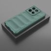 Motorola Edge 60 Stylus 5G Case - Magic Shield TPU + Flannel (Dark Green) - 2