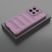 Motorola Edge 60 Stylus 5G Case - Magic Shield TPU + Flannel (Purple) - 2