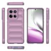 Motorola Edge 60 Stylus 5G Case - Magic Shield TPU + Flannel (Purple) - 3