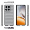 Motorola Edge 60 Pro 5G Grey Magic Shield TPU Flannel Phone Case - 3