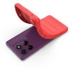 Motorola Edge 60 Pro 5G Wine Red TPU + Flannel Phone Case - 6