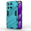 Realme 11 4G Global Punk Armor PC + TPU Phone Case with Holder Blue - 1