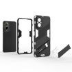 Realme C67 4G Global Punk Armor Phone Case with Holder - Grey - 5