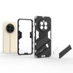 Realme 12+ 5G Punk Armor PC + TPU Phone Case with Holder - Blue - 5