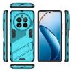 Realme 12 Pro 5G Punk Armor PC + TPU Phone Case with Holder - Blue - 3