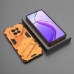 Realme 12 5G Global Punk Armor Phone Case with Holder - Orange - 2