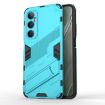 Realme C65 4G Global Punk Armor Phone Case with Holder - Blue - 1
