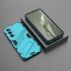 Realme C65 4G Global Punk Armor Phone Case with Holder - Blue - 2