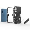 Realme C65 4G Global Punk Armor Phone Case with Holder - Light Red - 6