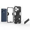 Realme C63 4G Global Punk Armor Phone Case with Holder - Black - 6
