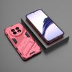 Realme 13 Pro 5G Punk Armor Phone Case with Holder - Light Red - 2