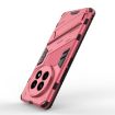 Realme 13 Pro 5G Punk Armor Phone Case with Holder - Light Red - 5
