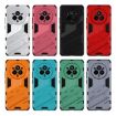 Realme 14 Pro 5G Punk Armor PC + TPU Phone Case with Holder - Green - 6