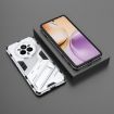 Realme 14 Pro 5G Punk Armor PC + TPU Phone Case with Holder - White - 2