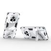 Realme 14 Pro 5G Punk Armor PC + TPU Phone Case with Holder - White - 4