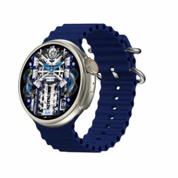 Z78 Ultra 1.52" HD Smart Watch - Heart Rate/Blood Oxygen Monitor (Blue) - 1