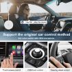 USB & USB-C Wired to Wireless CarPlay Adapter for iPhone - White - 4