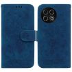 Tecno Spark 30 Pro Blue Butterfly Rose Embossed Leather Phone Case - 1