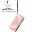 Ulefone Note 16 Pro Rose Gold Mandala Flower Leather Phone Case - 6