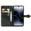 Ulefone Note 16 Pro Black Mandala Flower Embossed Leather Case - 3