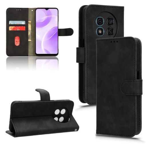 Ulefone Note 15 Black Magnetic Flip Leather Phone Case Skin Feel - 1