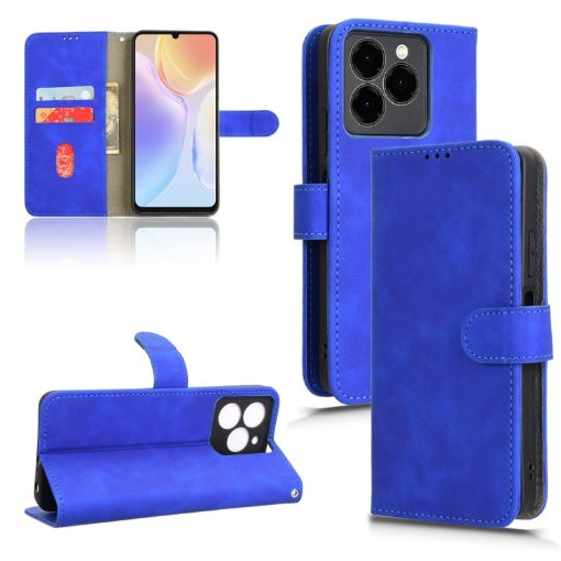 Ulefone Note 20 Pro Blue Magnetic Flip Leather Phone Case Cover - 1