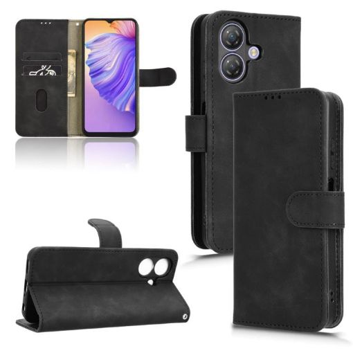 Ulefone Note 21 Magnetic Flip Leather Phone Case - Black - 1