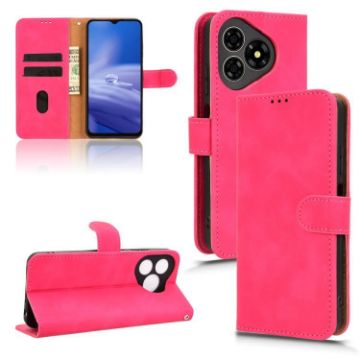 Ulefone Note 19 Rose Red Magnetic Flip Leather Phone Case - 1