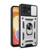 Motorola Edge 40 Pro Silver TPU+PC Case with Sliding Camera Cover - 1