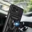 Motorola Edge 40 Pro Silver TPU+PC Case with Sliding Camera Cover - 6