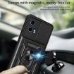 Motorola Moto G04/G24 Silver TPU+PC Phone Case with Sliding Camera Cover - 6