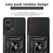 Motorola Moto G85/S50 Neo Red TPU+PC Case with Sliding Camera Cover - 4
