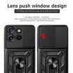 Motorola Edge 50 Neo Red TPU+PC Case with Sliding Camera Cover - 4