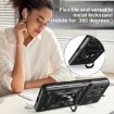 Moto G15 Red Phone Case with Sliding Camera Cover - TPU+PC Design - 7