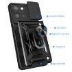Moto G 2025 Gold Case: Sliding Camera Cover TPU+PC Design - 3