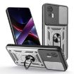 Motorola Edge 30 Neo Silver TPU+PC Case with Sliding Camera Cover - 1