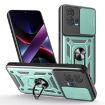 Motorola Edge 30 Fusion Mint Green TPU+PC Case with Sliding Camera Cover - 1