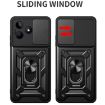 Realme C53/Narzo N53 4G Gold TPU Hybrid PC Case with Sliding Camera Cover - 3