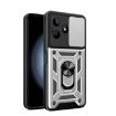 Realme C53/Narzo N53 4G Silver Sliding Camera Cover TPU Hybrid Case - 1