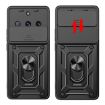 Realme 11 Pro 5G/11 Pro+ Red TPU Hybrid PC Case with Sliding Camera Cover - 3