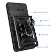 Realme 11 Pro 5G/11 Pro+ Red TPU Hybrid PC Case with Sliding Camera Cover - 4