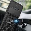 Realme 11 Pro 5G/11 Pro+ Red TPU Hybrid PC Case with Sliding Camera Cover - 5