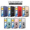 Realme 12 5G Global Phone Case - Blue Sliding Camera Cover TPU Hybrid PC - 2
