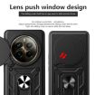 Realme 12 Pro/12 Pro+ 5G Silver TPU Hybrid PC Case with Camera Cover - 4