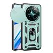 Realme 12+ 5G Mint Green TPU Hybrid PC Case with Sliding Camera Cover - 1